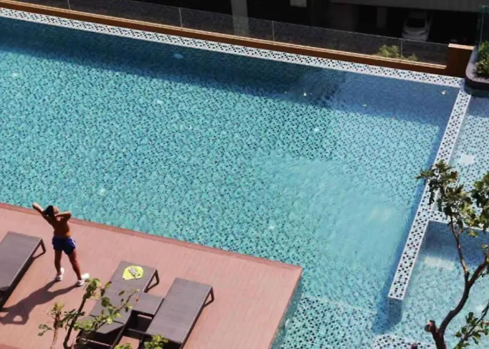 U - Lumpini Phetchaburi Makkasan 아파트호텔 방콕